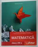 MATEMATICA , MANUAL PENTRU CLASA A VII -A de ION CICU ...DAVID BRUMAR , 2024