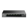 Switch LiteWave, 4 x RJ45 10/100 Mbps PoE, 2 x RJ45 10/100 Mbps, Buget PoE 41W, Unmanaged - TP-Link LS106LP