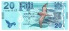 Fiji 20 Dolari 2012 P-117, Seria 5061543 - Bancnota Fiji