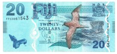 Fiji 20 Dolari 2012 P-117 Seria 5061543