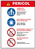 Placuta cu instructiuni pentru piscina