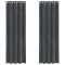 Perdele opace 2 pcs Gri deschis 140 x 225 cm Catifea