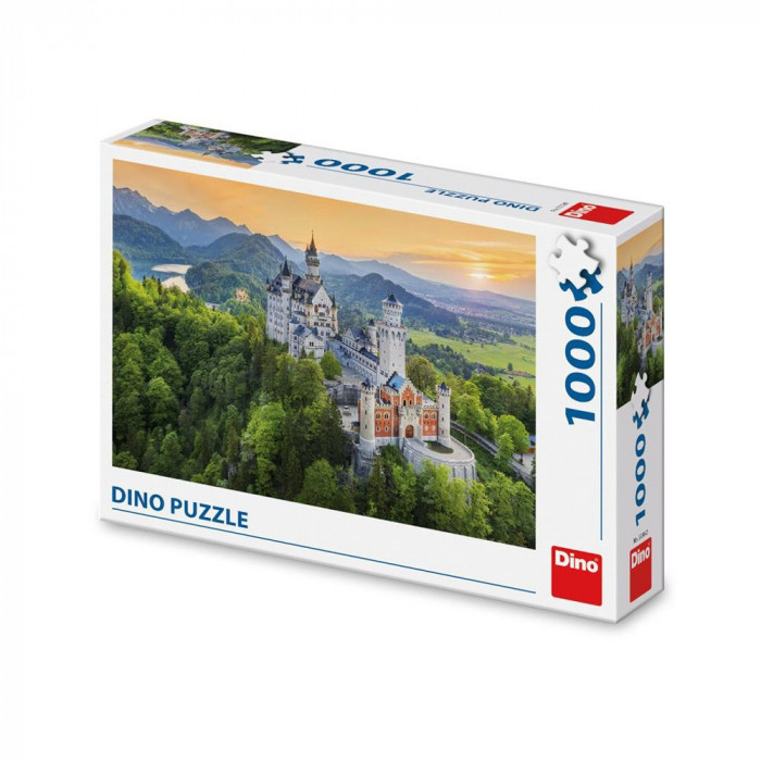 Puzzle Castelul Neuschwanstein, 1000 piese &ndash; DINO TOYS