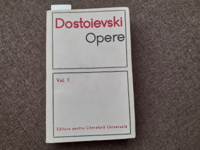 OPERE - DOSTOIEVSKI VOL.1 foto