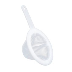 Strecuratoare cu Sita Foarte Fina pentru Strecurat si Filitrat Profesional, PVC, Alb, CBD CORAL BEST DEALS Alb 11 cm 24 cm 15 cm 0.5 cm Alb 1 strecura