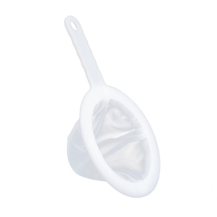 Strecuratoare cu Sita Foarte Fina pentru Strecurat si Filitrat Profesional, PVC, Alb, CBD CORAL BEST DEALS Alb 11 cm 24 cm 15 cm 0.5 cm Alb 1 strecura