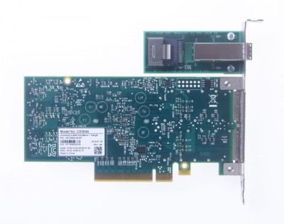 Placa de retea Dual Port server Mellanox MCX354A-QCBT with SAS Expander 40Gb/s or 10Gb/s PCIe ConnectX-3 QDR Infiniband foto