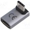 Adaptor USB 4.0 USB C &icirc;n unghi Goobay