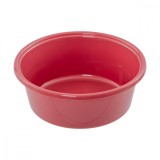 Castron plastic pentru hrana bovinelor, roz, 6&nbsp;litri