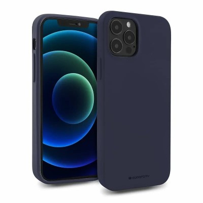 Husa Cover Mercury Silicon Jellysoft pentru Iphone 14 Pro Max Albastru foto