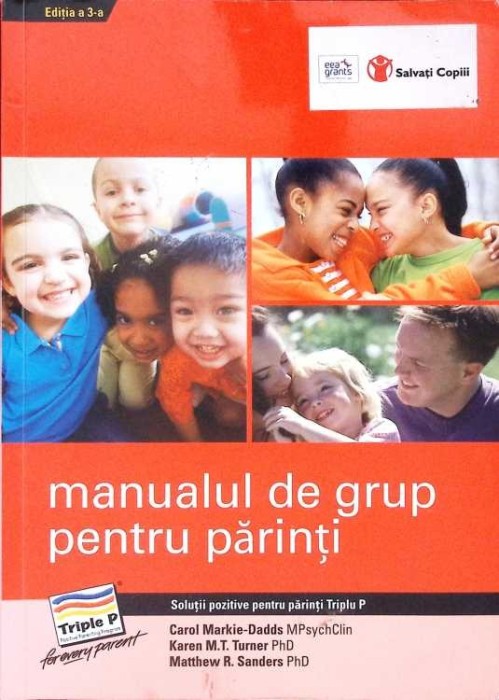 MANUAL DE GRUP PENTRU PARINTI-C.M. DADDS, K.M.T. TURNER, M.R. SANDERS-280049