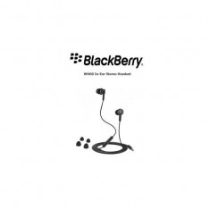 Hands-free blackberry wh60 (3.5 mm) negru stereo original foto
