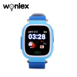 Ceas Smartwatch Pentru Copii Wonlex GW100 cu Functie Telefon, Localizare GPS, Pedometru, SOS - Bleu