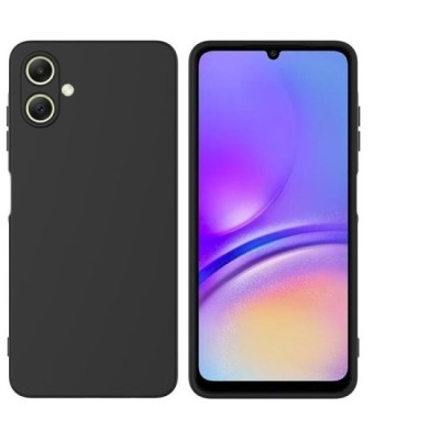 Husa Soft Touch, slim, ALC Mobile, anti soc, compatibila cu Samsung Galaxy A07, Negru Tpu foto
