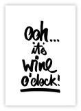 Felicitare - Wine O&#039; Clock | Paperproducts Design
