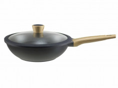 Beper PE.405 Tigaie wok cu capac 28 cm foto