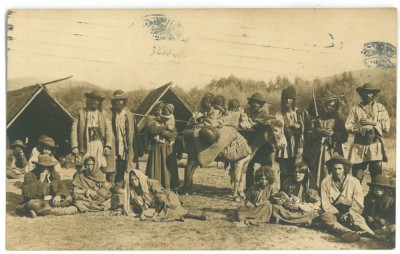 2212 - GYPSY, Ethnic, Romania - old postcard - used - 1911 foto