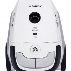 Aspirator cu sac Albatros ZENIT 90 ECO, 900 W, 2 L (Alb/Negru)