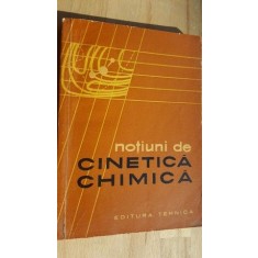 Notiuni de cinetica chimica