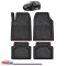 Covorase Auto TeamCar&reg; Tip Tavita Compatibile Nissan X-Trail T32 (2013&ndash;2022) Negru Material Rezistent