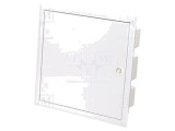 Carcasă modulară IP40 pentru aparatură &icirc;n perete ETI POLAM - albă, oțel