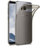 Cumpara ieftin Husa Silicon Samsung Galaxy Samsung S8+ g955 Clear Grey Ultra Thin&nbsp;Vetter