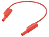 Cablu de măsurare 32A cu izolaţie, soclu axial 4mm - HIRSCHMANN T&amp;M