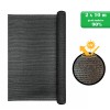 Plasa Umbrire Gradina Antracit 90% HDPE 150 g/mp 10 x 2 m Strend Pro