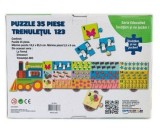 Puzzle educativ Trenuletul 123, Happy School