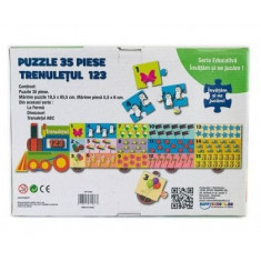 Puzzle educativ Trenuletul 123