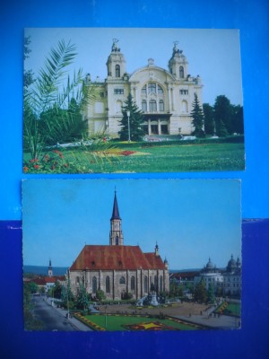 HOPCT LOT 2483 - CLUJ NAPOCA -2 CARTI POSTALE-CIRCULATE foto