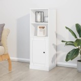 vidaXL Dulap &icirc;nalt, alb, 36x35,5x103,5 cm, lemn compozit