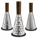 Razatoare rotunda manuala cu 3 fete, corp metalic si maner ergonomic