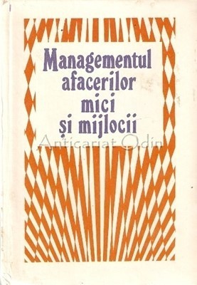 Managementul Afacerilor Mici Si Mijlocii - Rusu Costache, Voicu Monica foto