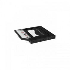 Rack HDD RaidSonic Adaptor Icy Box pentru extensie laptop SSD/HDD 2.5&amp;#039;&amp;#039; Negru foto