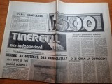 ziarul tineretul liber 27 septembrie 1991