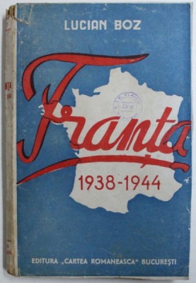 FRANTA 1938 - 1944 de LUCIAN BOZ , 1935 foto