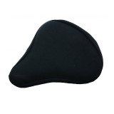 Husa pentru sa bicicleta gel Flat, 235 x 245 mm, material lycra, Negru