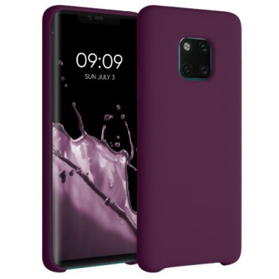 Husa pentru Huawei Mate 20 Pro, Silicon, Violet, 52287.187 foto