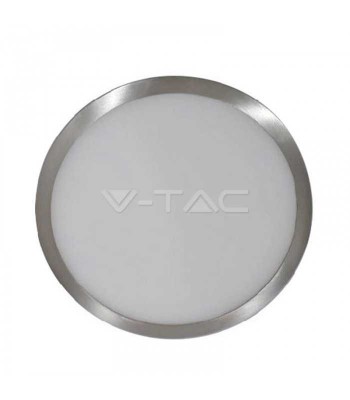 Plafoniera aplicata argintie LED 6W 420lm 3000K lumina calda V-TAC foto