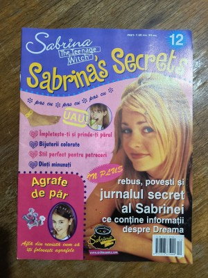 Revista Sabrina&amp;#039;s Secrets nr. 12 / 2008 / R6P5F foto