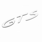 Emblema GTS spate portbagaj Porsche, gri