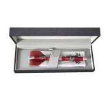 Pix multifunctional de lux PENAC Maki-E (pictura japoneza) - Hoo-oo, corp bordeaux, in cutie cadou