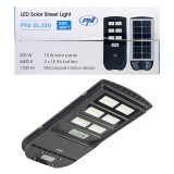 Aproape nou: Lampa de iluminat stradal PNI SL220 13W, cu panou solar incorporat 15W
