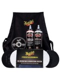 Set Polish Auto Meguiar's Microfiber Correction System, 140mm: Pasta Abraziva, Finish, Bureti, Taler, Sort