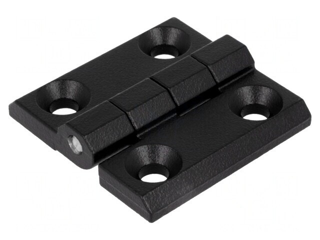 Balama neagră din aluminiu și zinc 40mm