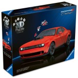 Ravensburger - Puzzle 3D iconic Dodge Challenger R/T Scat Pack Widebody 108