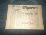 ZIARUL SPORTUL 27 OCTOMBRIE 1982