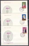 ROMANIA 1982 LP 1049 ANIVERSARI - COMEMORARI SERIE FDC, Stampilat