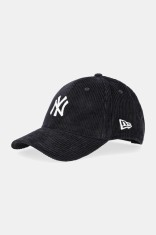 New Era șapcă de baseball din bumbac culoarea negru, 60691062